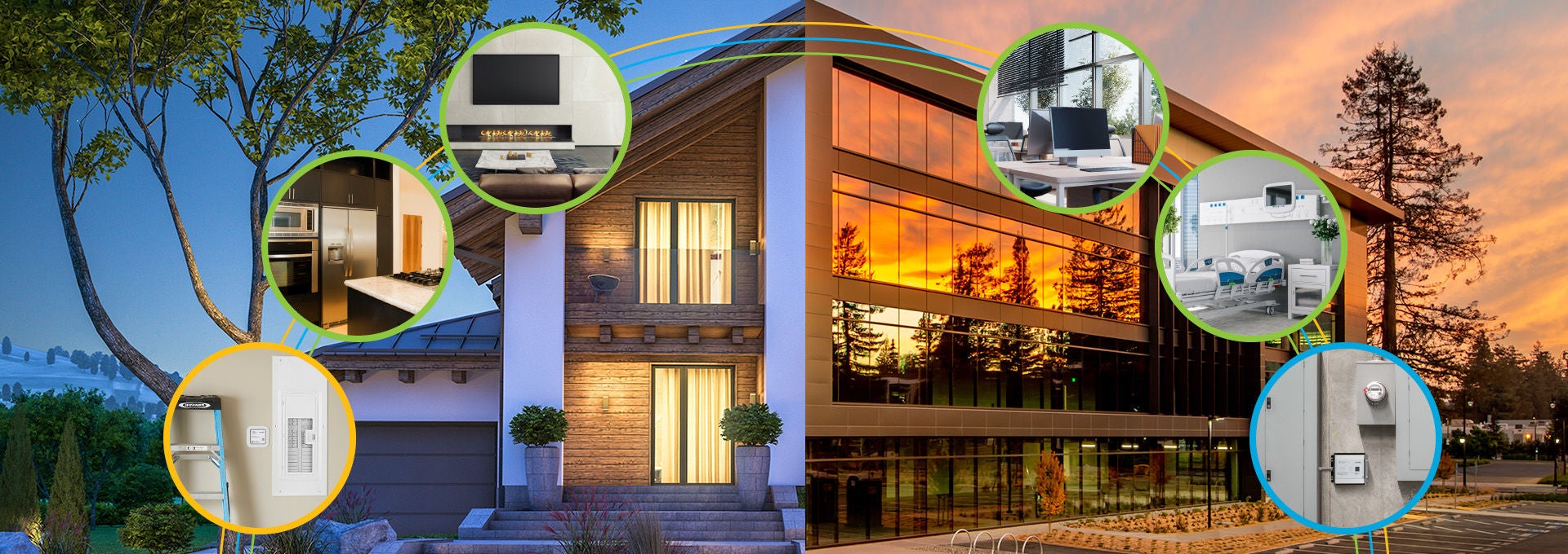 House and Office Building showing potential SPD applications