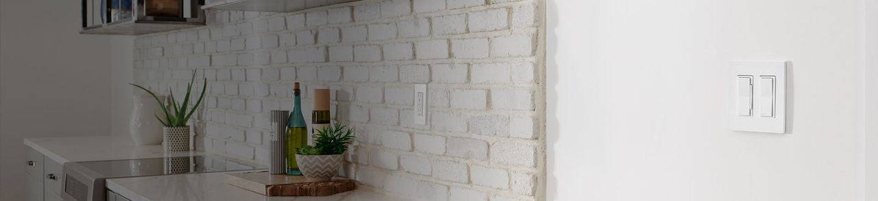 Encabezado de página de inicio de interruptores residenciales de Leviton