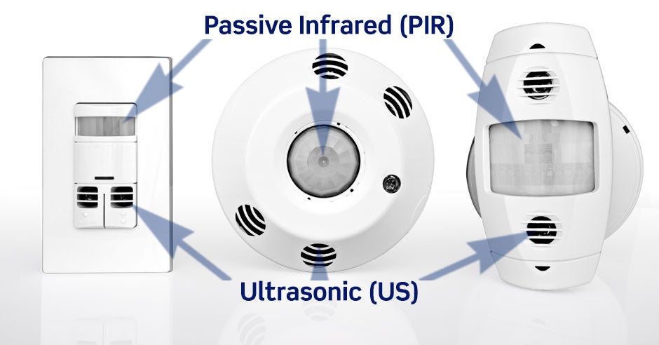 How does a MT multi-technology occupancy sensor or vacancy sensor work